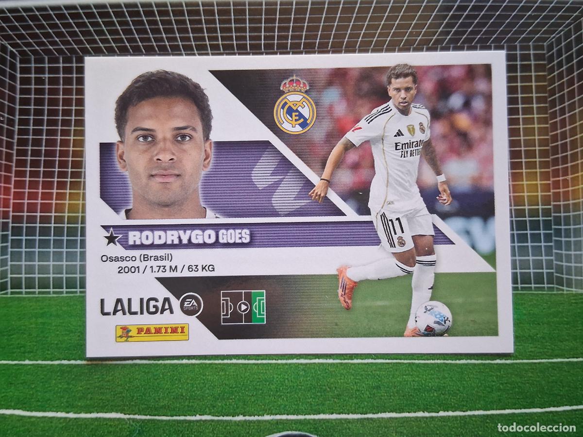 Cromos de f&uacute;tbol: 18 RODRYGO REAL MADRID CROMOS EDICIONES ESTE LIGA FUTBOL PANINI 2026 2027 26 27