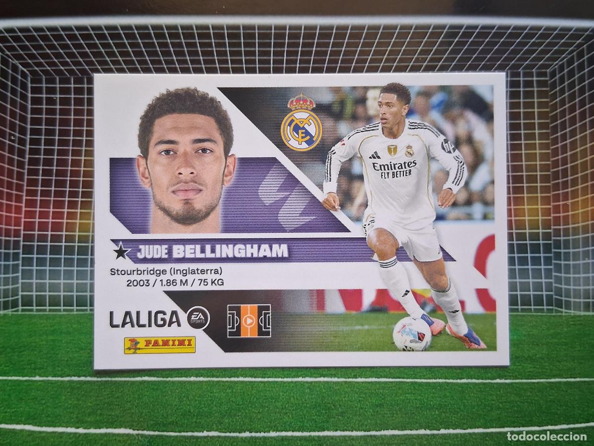 Cromos de f&uacute;tbol: 14 BELLINGHAM REAL MADRID CROMOS EDICIONES ESTE LIGA FUTBOL PANINI 2026 2027 26 27