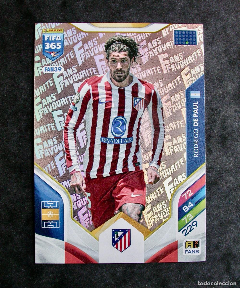 Cromos de f&uacute;tbol: FAN39 RODRIGO DE PAUL / ATL&Eacute;TICO DE MADRID / ADRENALYN XL FIFA 365 2025-2026 / PANINI