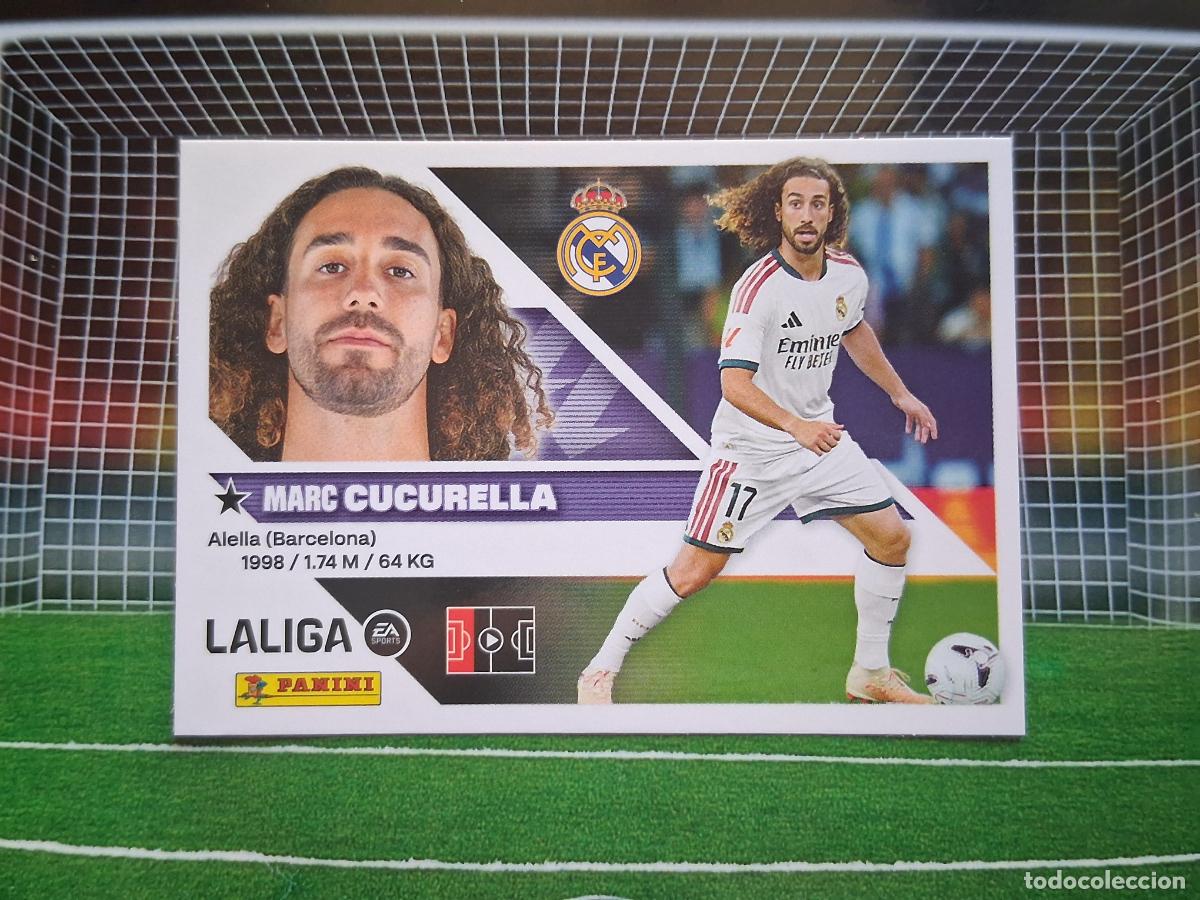 Cromos de f&uacute;tbol: CUCURELLA ULTIMOS FICHAJES 29 REAL MADRID CROMOS EDICIONES ESTE LIGA FUTBOL PANINI 2026 2027 26 27
