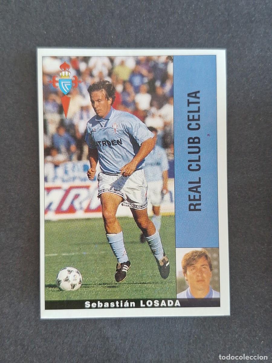 Cromos de f&uacute;tbol: L2 LOSADA CELTA DE VIGO PANINI LIGA 1995 1996 95 96 NUNCA PEGADO SIN PEGAR