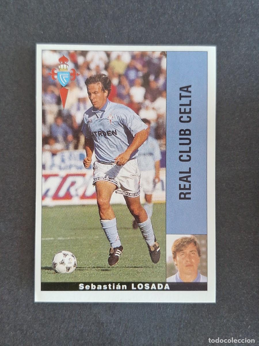 Cromos de f&uacute;tbol: L2 LOSADA CELTA DE VIGO PANINI LIGA 1995 1996 95 96 NUNCA PEGADO SIN PEGAR