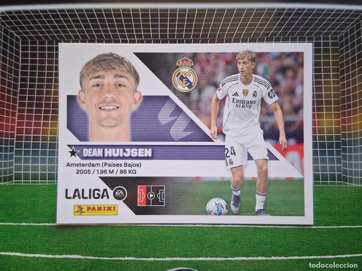 Cromos de f&uacute;tbol: 9 HUIJSEN REAL MADRID CROMOS EDICIONES ESTE LIGA FUTBOL PANINI 2026 2027 26 27