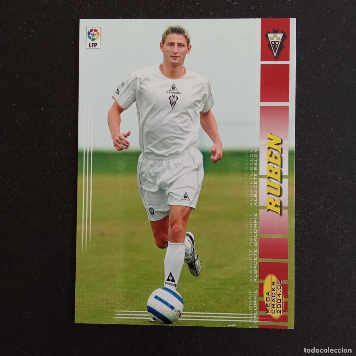 Cromos de f&uacute;tbol: 5 RUBEN ALBACETE LIGA 2004 2005 04 05 MEGACRACKS PANINI -
