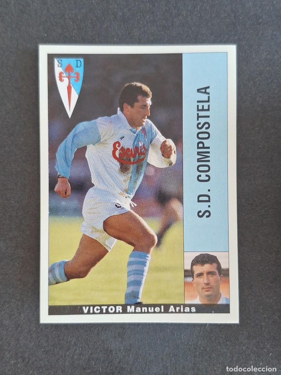 Cromos de f&uacute;tbol: L2 VICTOR S. D. COMPOSTELA PANINI LIGA 1995 1996 95 96 NUNCA PEGADO SIN PEGAR
