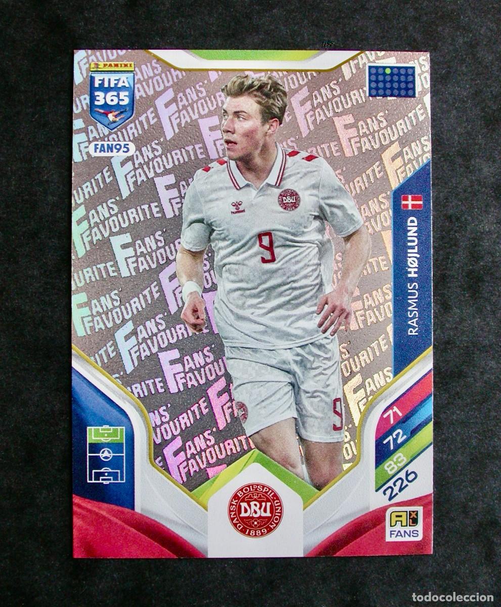 Cromos de f&uacute;tbol: FAN95 RASMUS HOJLUND / DINAMARCA / ADRENALYN XL FIFA 365 2025-2026 / PANINI