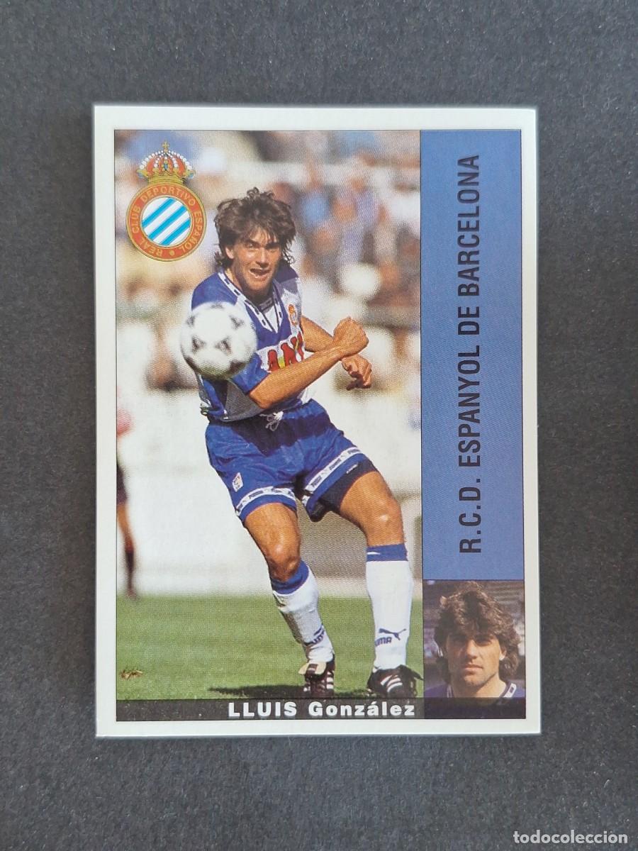 Cromos de Futebol: L2 LLUIS R. C. D. ESPA&Ntilde;OL PANINI LIGA 1995 1996 95 96 NUNCA PEGADO SIN PEGAR