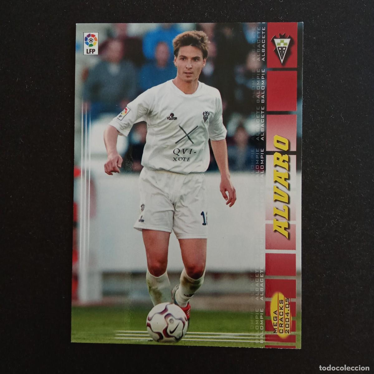 Cromos de Futebol: 9 ALVARO ALBACETE LIGA 2004 2005 04 05 MEGACRACKS PANINI - NUMERO SIN ESPACIO