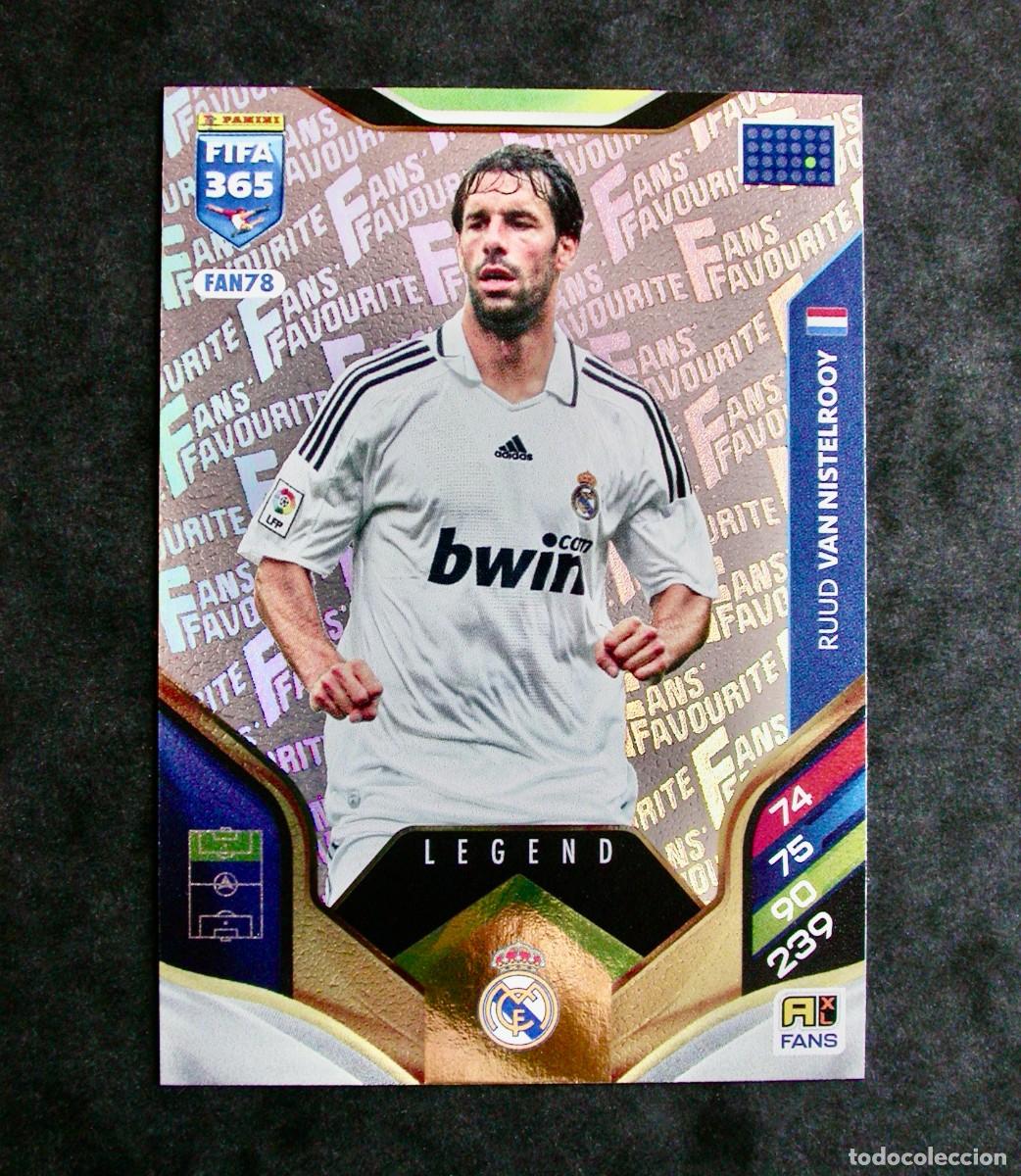 Cromos de f&uacute;tbol: FAN78 RUUD VAN NISTELROOY / REAL MADRID / ADRENALYN XL FIFA 365 2025-2026 / LEGEND / PANINI