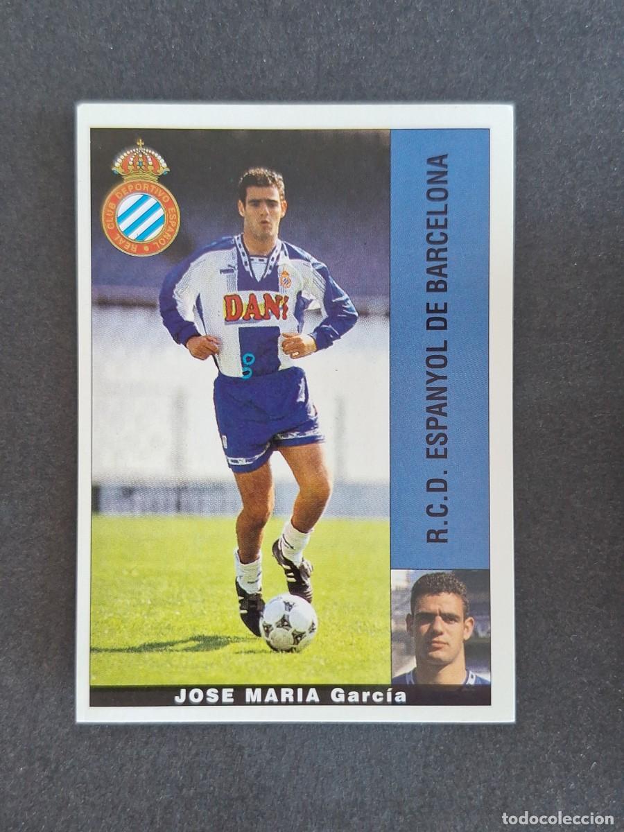 Cromos de f&uacute;tbol: L2 JOSE MARIA R. C. D. ESPA&Ntilde;OL PANINI LIGA 1995 1996 95 96 NUNCA PEGADO SIN PEGAR