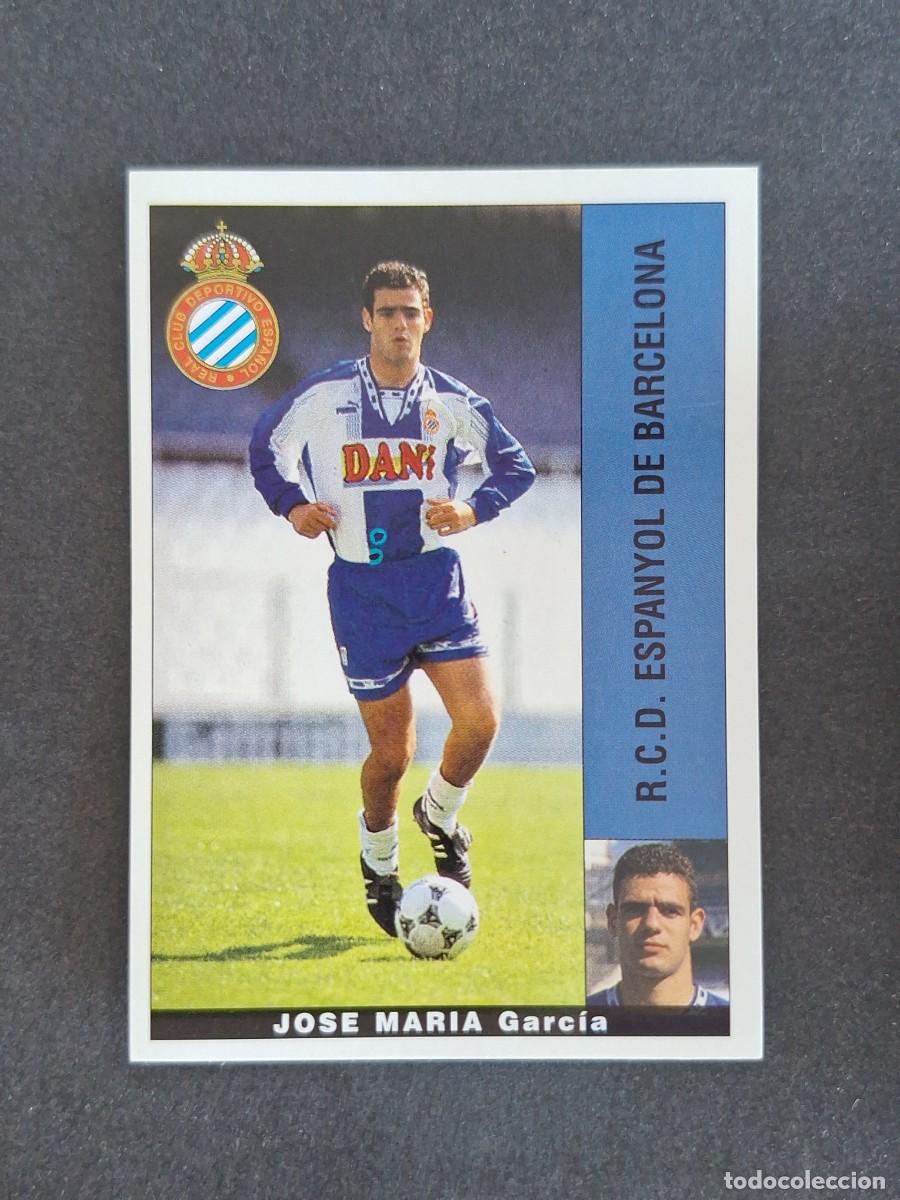 Cromos de f&uacute;tbol: L2 JOSE MARIA R. C. D. ESPA&Ntilde;OL PANINI LIGA 1995 1996 95 96 NUNCA PEGADO SIN PEGAR