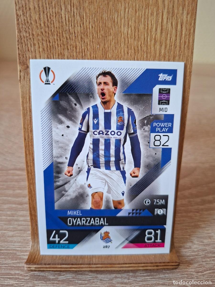 Cromos de f&uacute;tbol: Oyarzabal #287 Real Sociedad Topps Match Attax Champions League 2022 2023