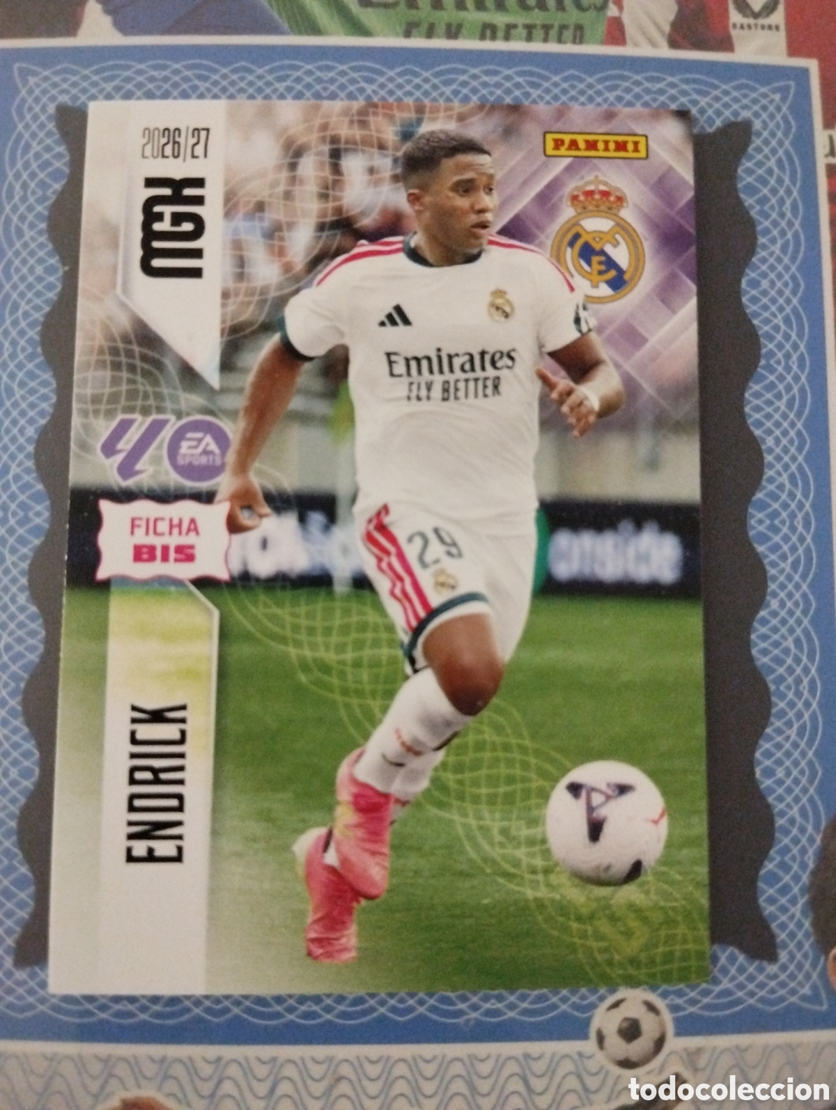Cromos de f&uacute;tbol: MEGA CRACK 2026 2027 26 27 - N&ordm; 231 BIS ENDRICK REAL MADRID