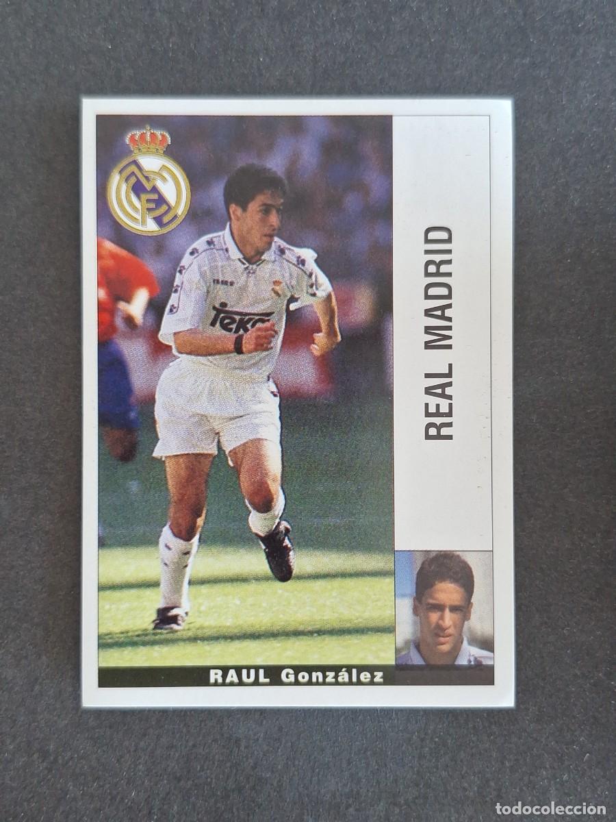 Cromos de f&uacute;tbol: L2 RAUL REAL MADRID PANINI LIGA 1995 1996 95 96 NUNCA PEGADO SIN PEGAR