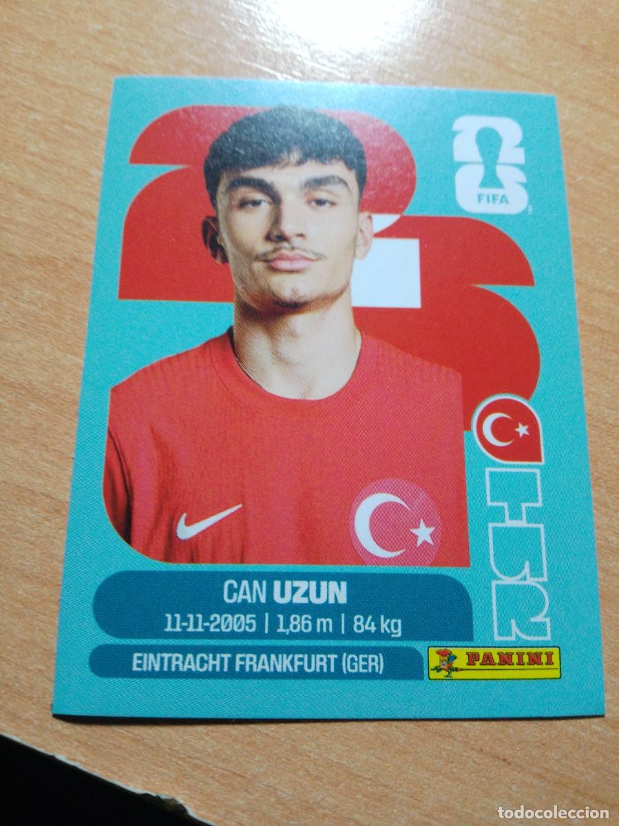 Fu&szlig;ball-Sticker: UZUN TURQU&Iacute;A TUR 17 MUNDIAL FIFA WORLD CUP 2026 26 PANINI STICKERS NUEVO