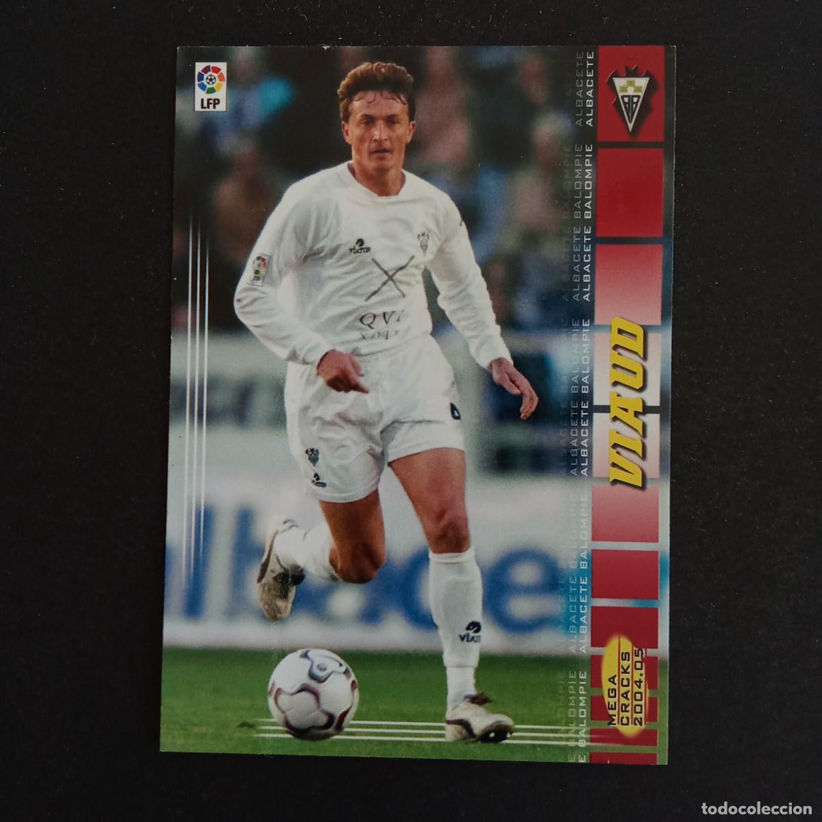 Fu&szlig;ball-Sticker: 14 VIAUD ALBACETE LIGA 2004 2005 04 05 MEGACRACKS PANINI - VERSION SIN ESPACIO