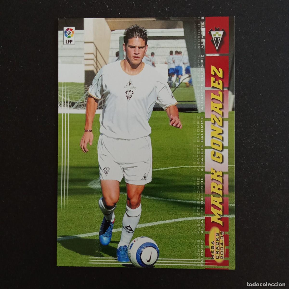 Fu&szlig;ball-Sticker: 15 MARK GONZALEZ ALBACETE LIGA 2004 2005 04 05 MEGACRACKS PANINI -