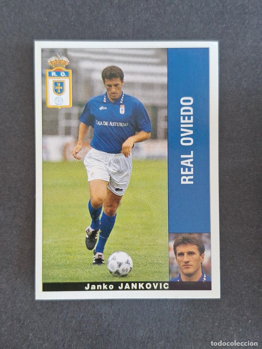 Fu&szlig;ball-Sticker: L2 JANKOVIC REAL OVIEDO PANINI LIGA 1995 1996 95 96 NUNCA PEGADO SIN PEGAR