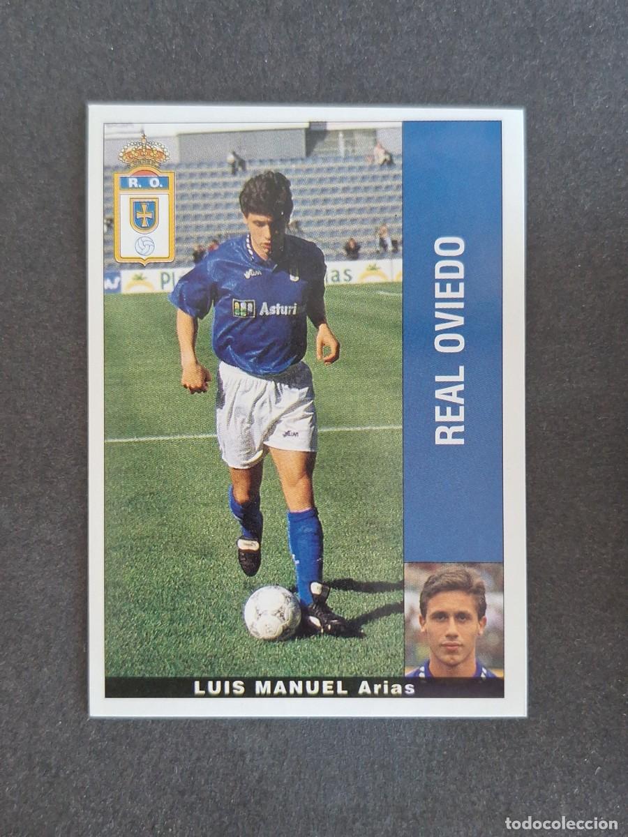 Fu&szlig;ball-Sticker: L2 LUIS MANUEL REAL OVIEDO PANINI LIGA 1995 1996 95 96 NUNCA PEGADO SIN PEGAR