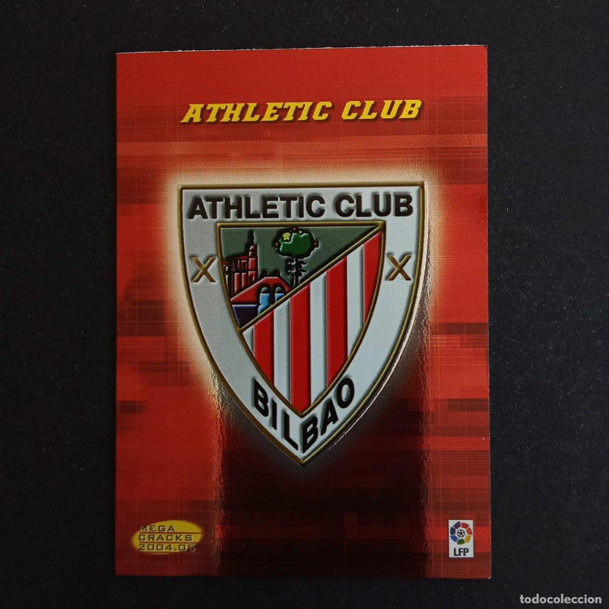 Football Stickers: 19 ESCUDO ATHLETIC BILBAO LIGA 2004 2005 04 05 MEGACRACKS PANINI -