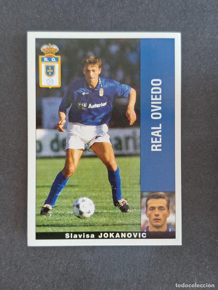 Football Stickers: L2 JOKANOVIC REAL OVIEDO PANINI LIGA 1995 1996 95 96 NUNCA PEGADO SIN PEGAR