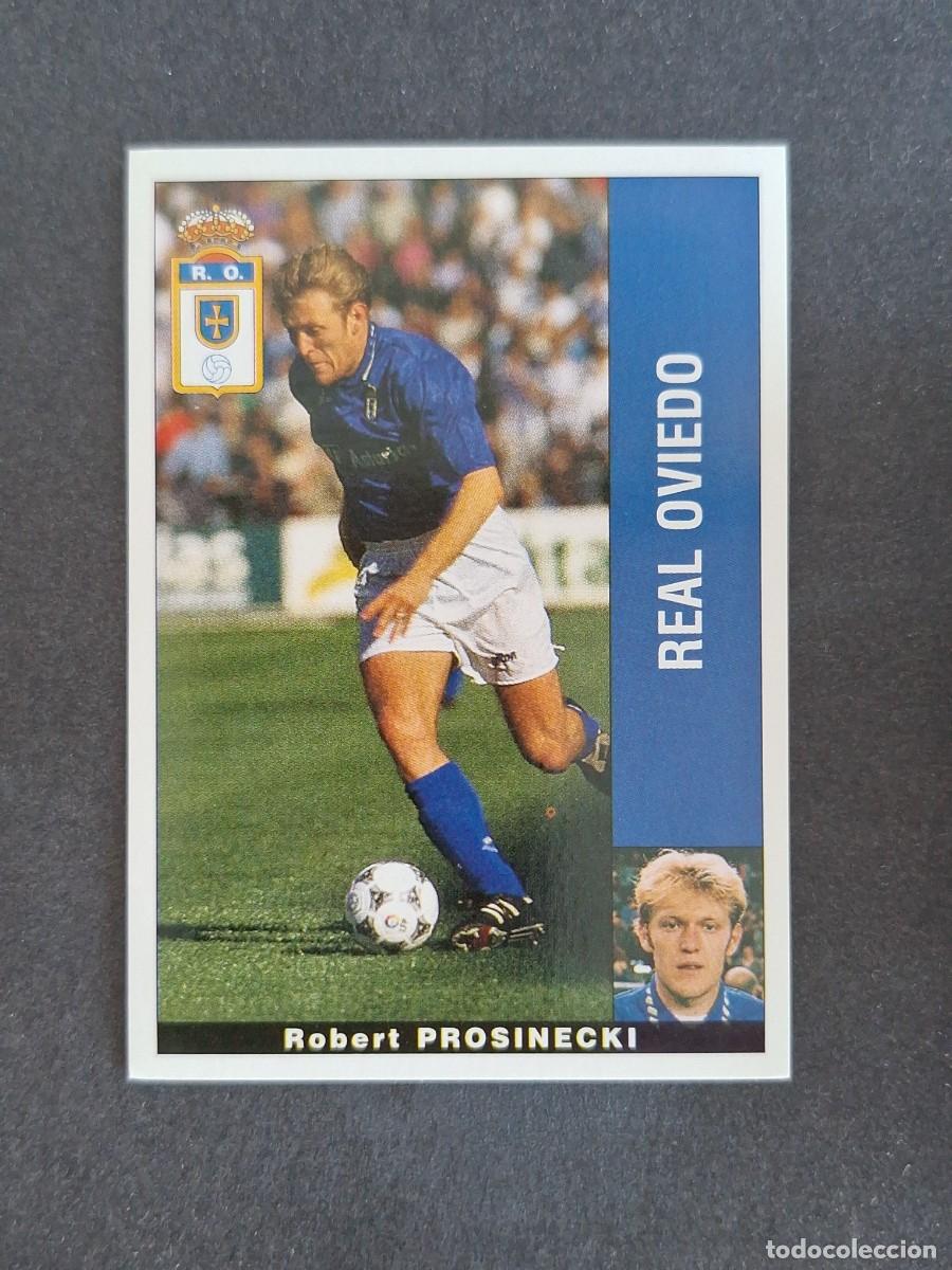 Football Stickers: L2 PROSINECKI REAL OVIEDO PANINI LIGA 1995 1996 95 96 NUNCA PEGADO SIN PEGAR