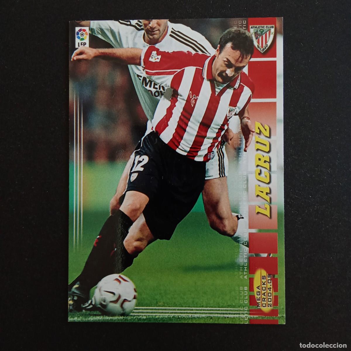 Football Stickers: 22 LACRUZ ATHLETIC BILBAO LIGA 2004 2005 04 05 MEGACRACKS PANINI -