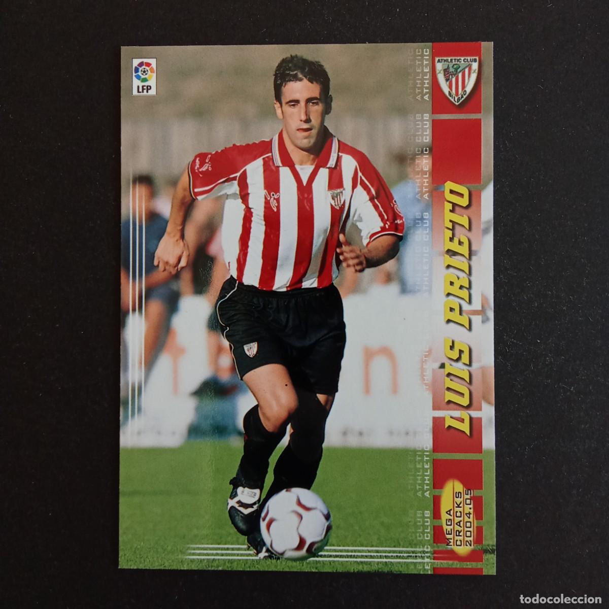 Football Stickers: 23 LUIS PRIETO ATHLETIC BILBAO LIGA 2004 2005 04 05 MEGACRACKS PANINI -