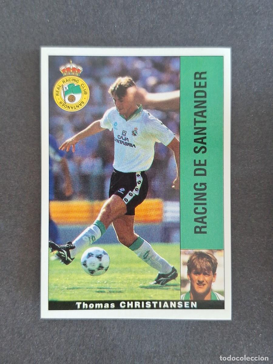Cromos de f&uacute;tbol: L2 CHRISTIANSEN RACING DE SANTANDER PANINI LIGA 1995 1996 95 96 NUNCA PEGADO SIN PEGAR