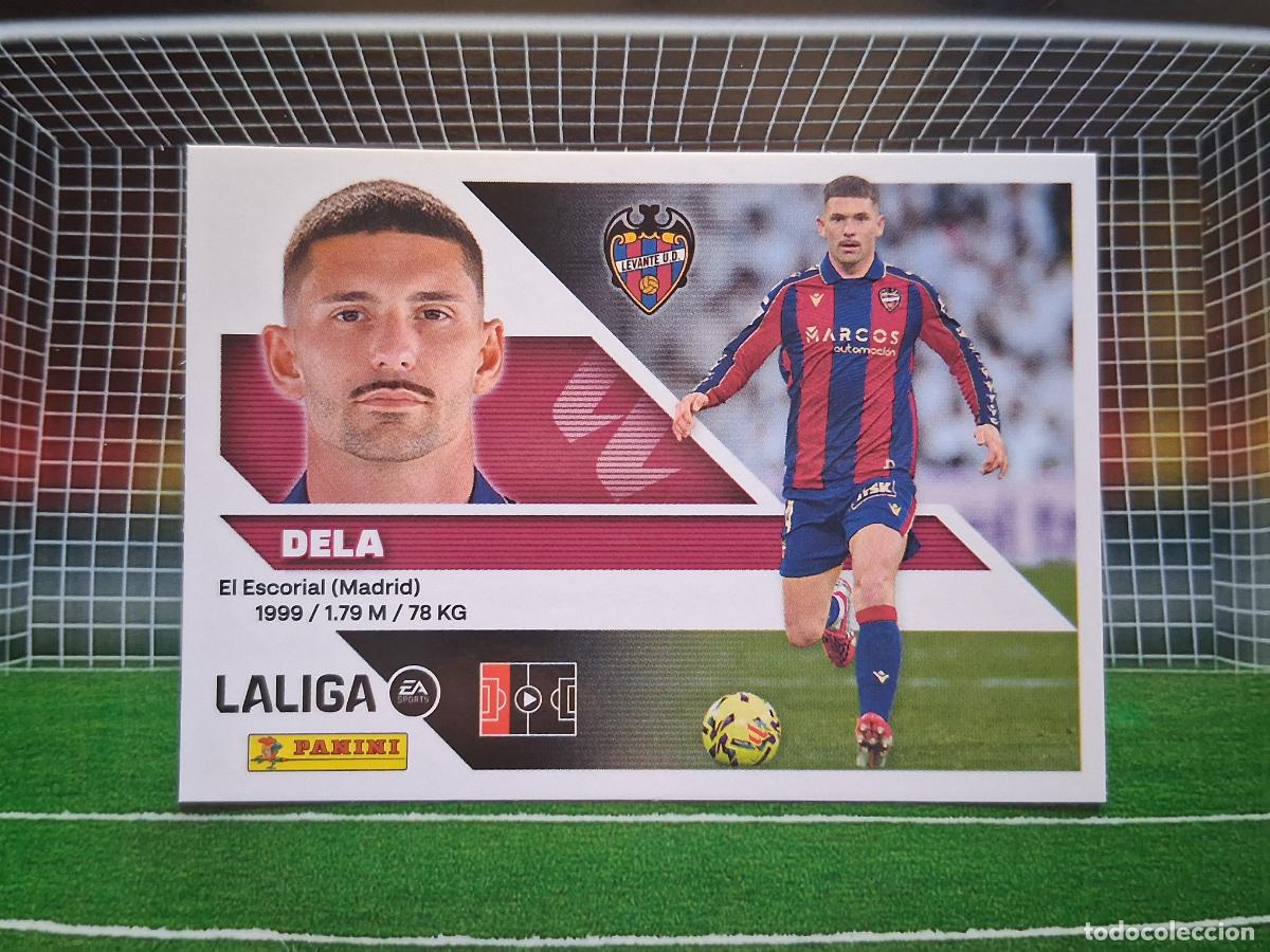 Cromos de f&uacute;tbol: 7 DELA LEVANTE CROMOS EDICIONES ESTE LIGA FUTBOL PANINI 2026 2027 26 27