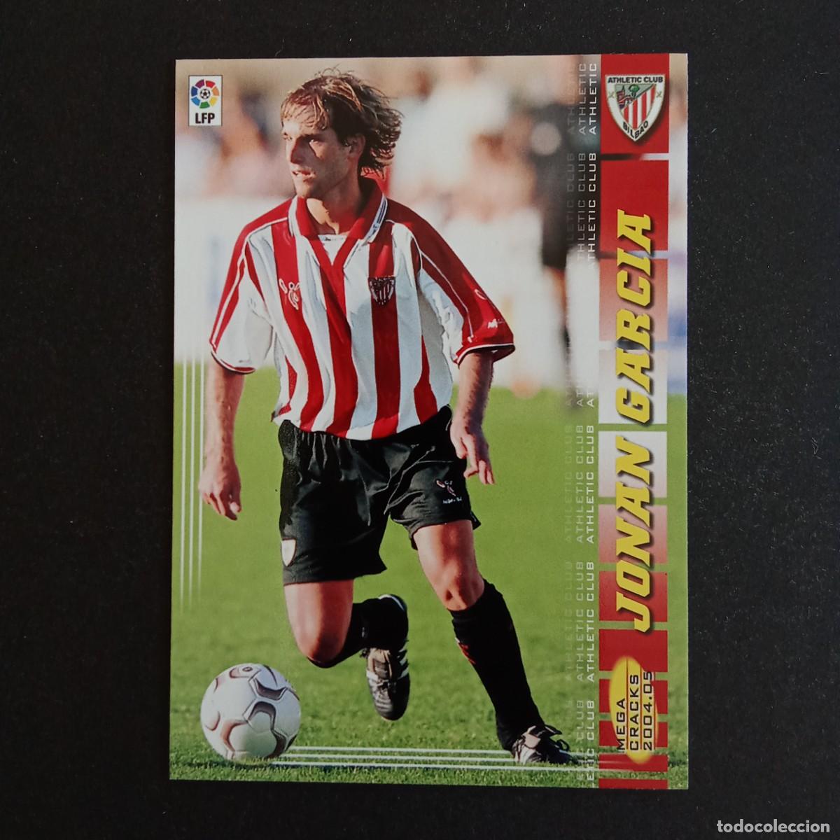Cromos de f&uacute;tbol: 31 JONAN GARCIA ATHLETIC BILBAO LIGA 2004 2005 04 05 MEGACRACKS PANINI -
