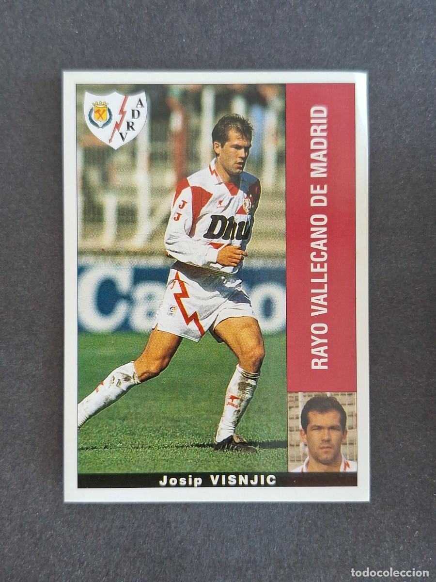 Cromos de f&uacute;tbol: L2 VISNJIC RAYO VALLECANO PANINI LIGA 1995 1996 95 96 NUNCA PEGADO SIN PEGAR