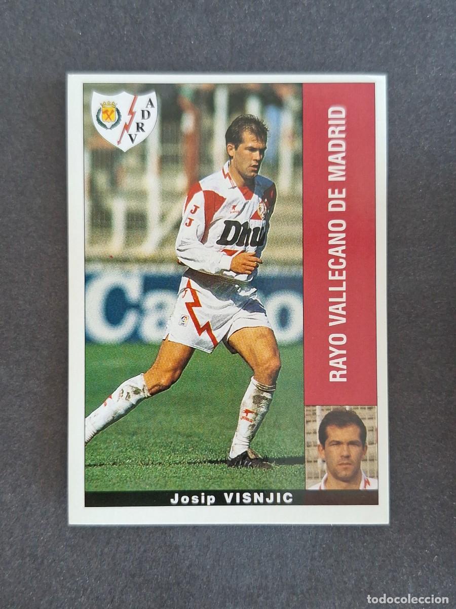 Cromos de f&uacute;tbol: L2 VISNJIC RAYO VALLECANO PANINI LIGA 1995 1996 95 96 NUNCA PEGADO SIN PEGAR
