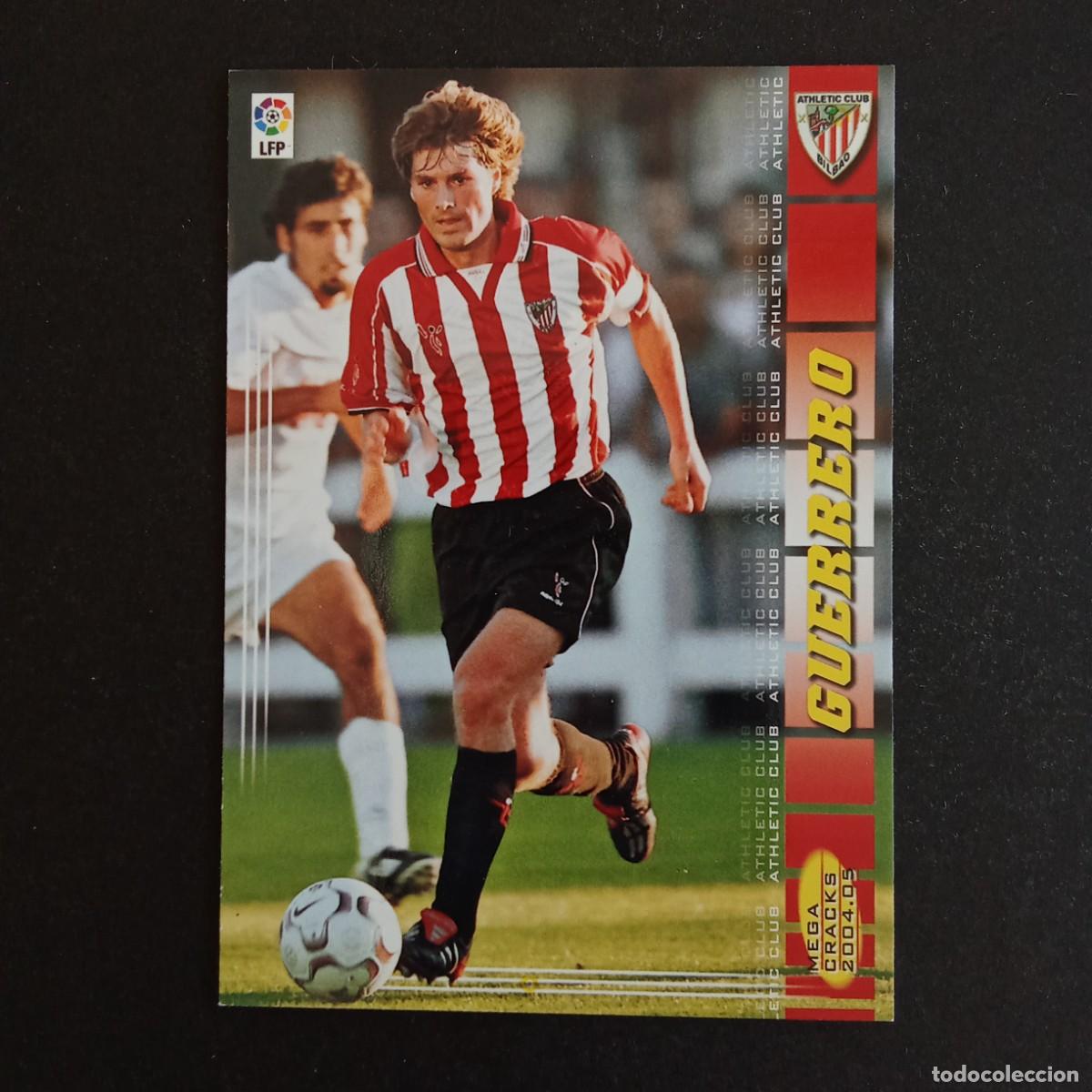 Cromos de f&uacute;tbol: 32 GUERRERO ATHLETIC BILBAO LIGA 2004 2005 04 05 MEGACRACKS PANINI -