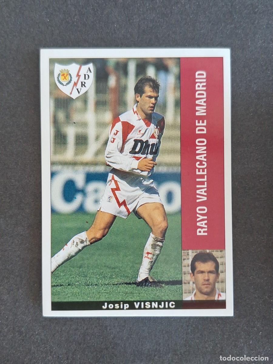 Cromos de f&uacute;tbol: L2 VISNJIC RAYO VALLECANO PANINI LIGA 1995 1996 95 96 NUNCA PEGADO SIN PEGAR
