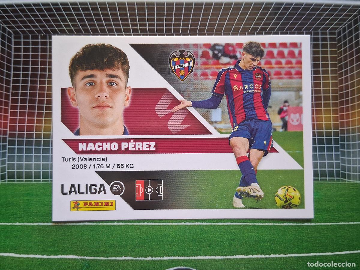 Cromos de f&uacute;tbol: 6 BIS NACHO PEREZ COLOCA LEVANTE CROMOS EDICIONES ESTE LIGA FUTBOL PANINI 2026 2027 26 27