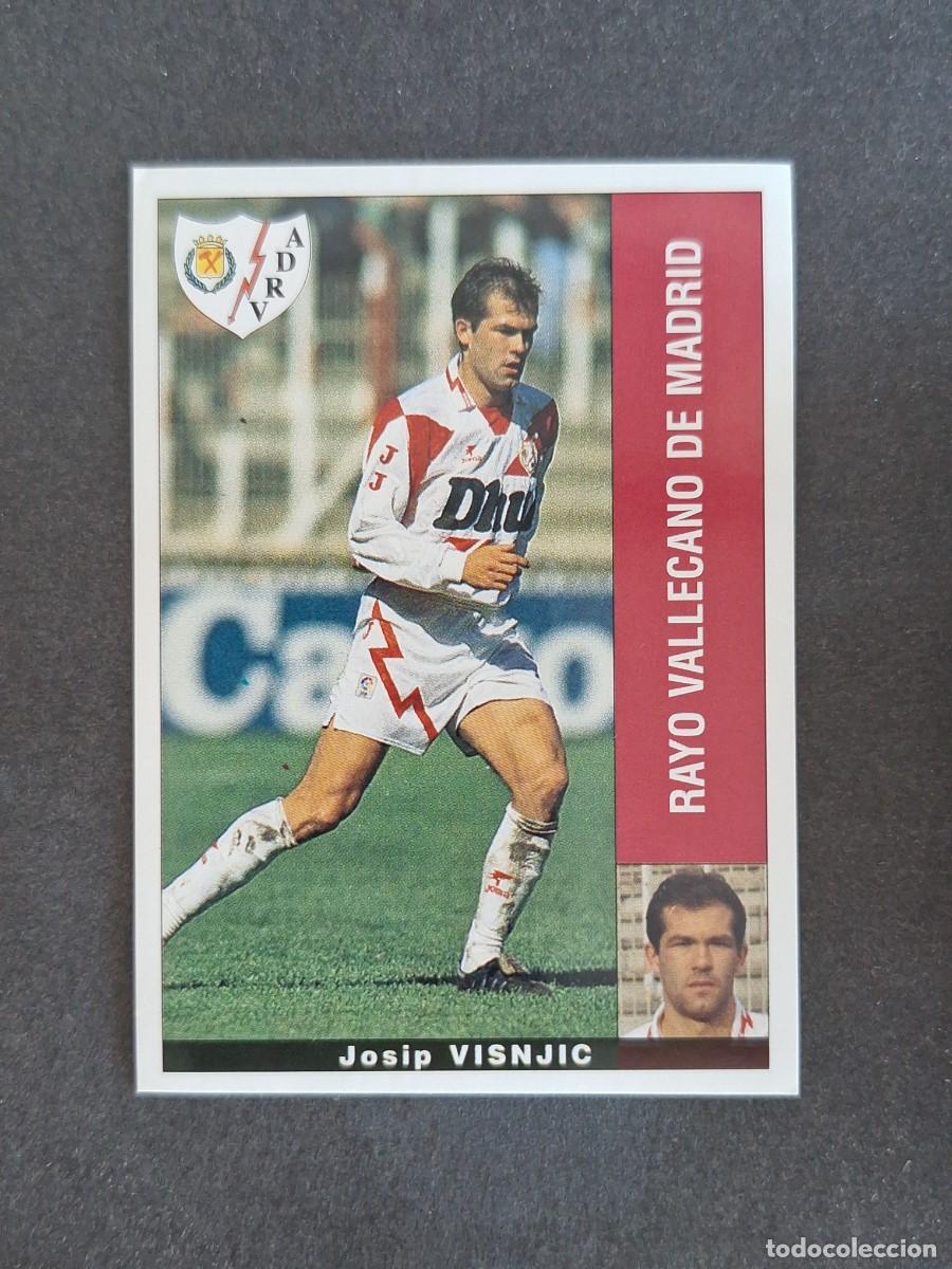 Cromos de f&uacute;tbol: L2 VISNJIC RAYO VALLECANO PANINI LIGA 1995 1996 95 96 NUNCA PEGADO SIN PEGAR