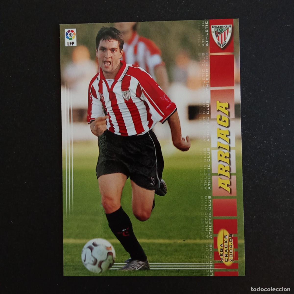 Cromos de f&uacute;tbol: 33 ARRIAGA ATHLETIC BILBAO LIGA 2004 2005 04 05 MEGACRACKS PANINI -
