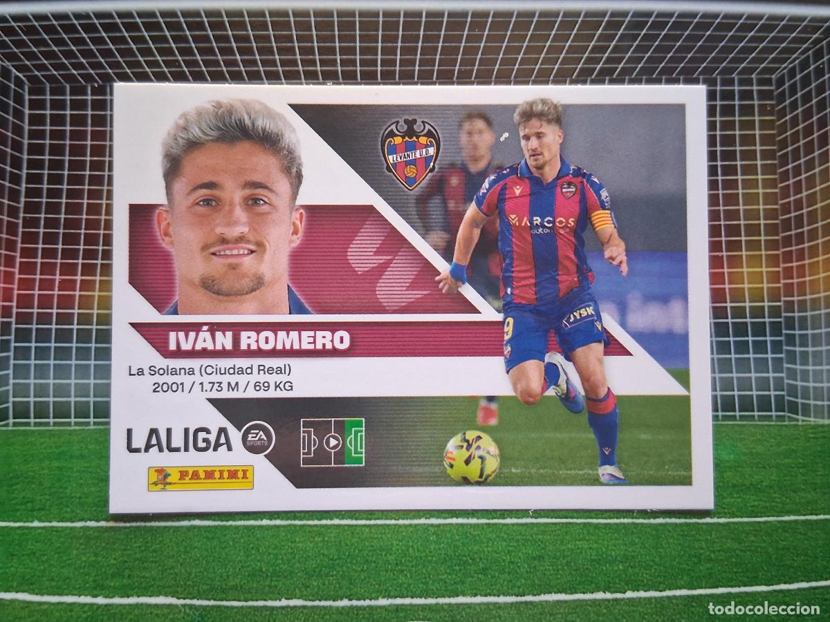 Cromos de f&uacute;tbol: 18 IVAN ROMERO LEVANTE CROMOS EDICIONES ESTE LIGA FUTBOL PANINI 2026 2027 26 27