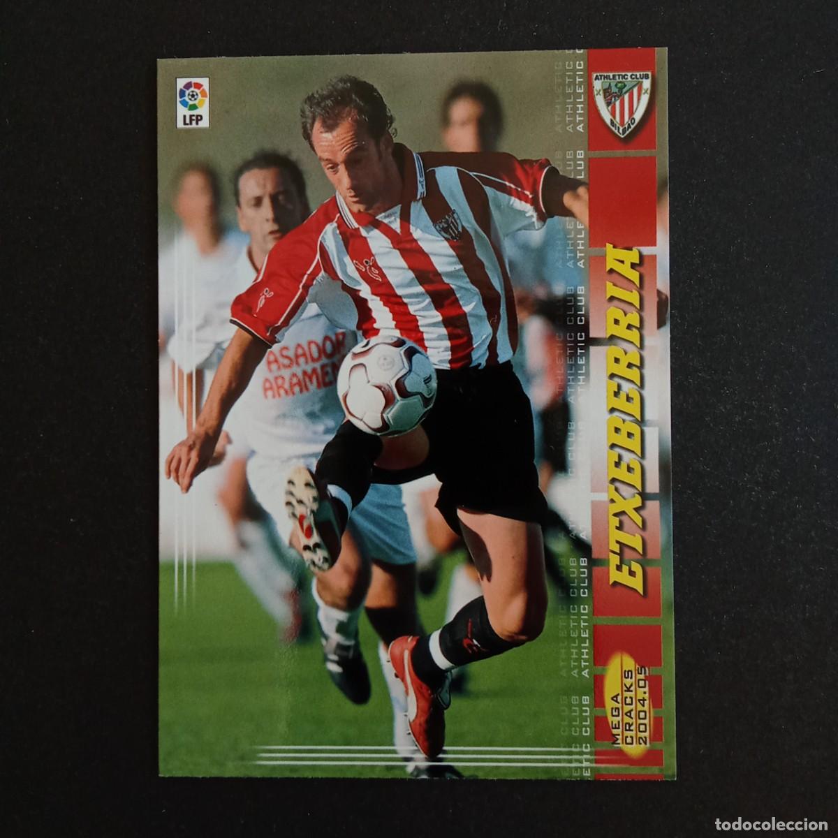 Cromos de f&uacute;tbol: 34 ETXEBERRIA ATHLETIC BILBAO LIGA 2004 2005 04 05 MEGACRACKS PANINI -