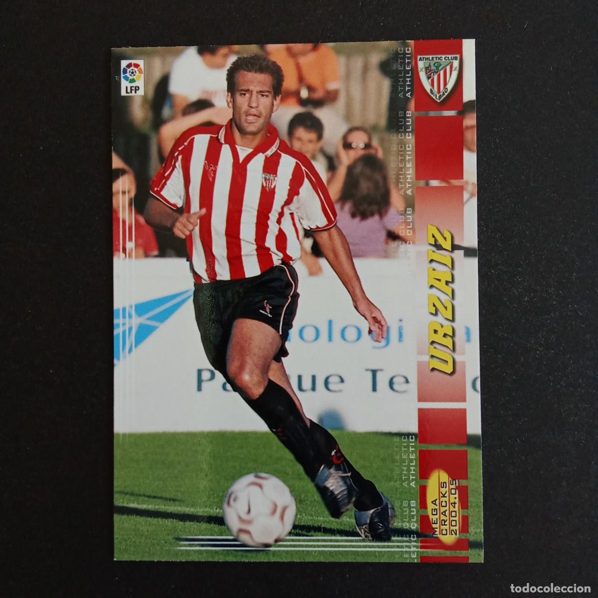 Cromos de f&uacute;tbol: 35 URZAIZ ATHLETIC BILBAO LIGA 2004 2005 04 05 MEGACRACKS PANINI -