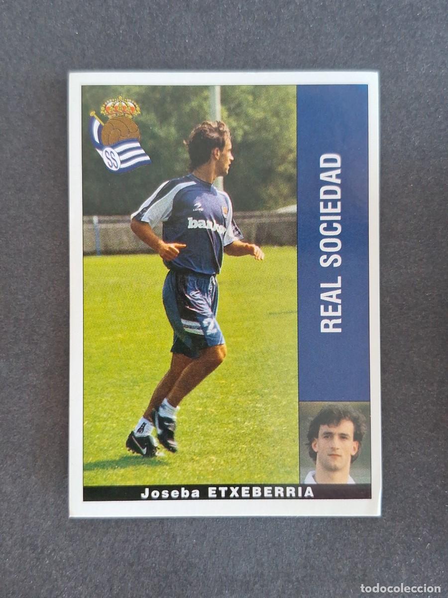 Cromos de f&uacute;tbol: L2 ETXEBERRIA REAL SOCIEDAD PANINI LIGA 1995 1996 95 96 NUNCA PEGADO SIN PEGAR