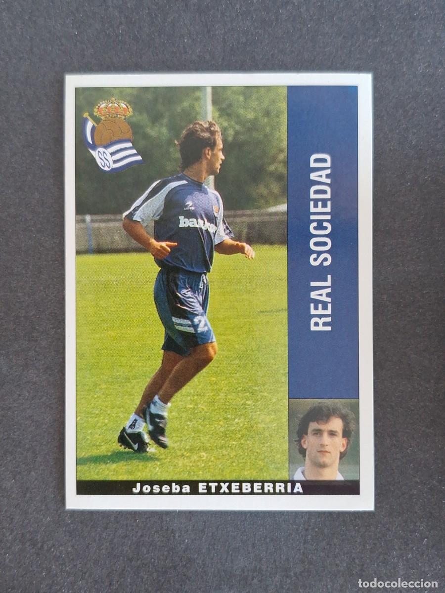 Cromos de f&uacute;tbol: L2 ETXEBERRIA REAL SOCIEDAD PANINI LIGA 1995 1996 95 96 NUNCA PEGADO SIN PEGAR