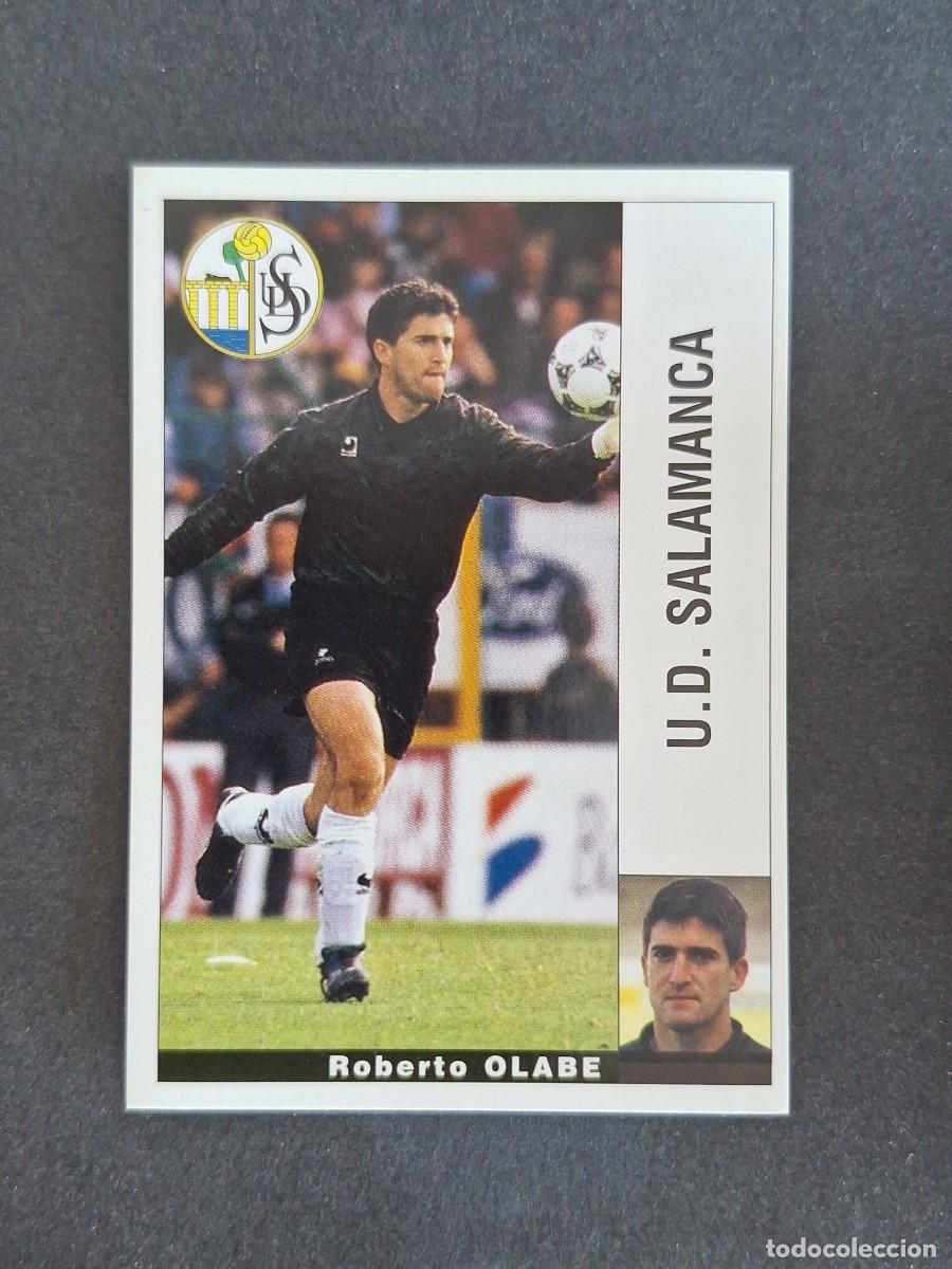 Cromos de f&uacute;tbol: L2 OLABE U. D. SALAMANCA PANINI LIGA 1995 1996 95 96 NUNCA PEGADO SIN PEGAR