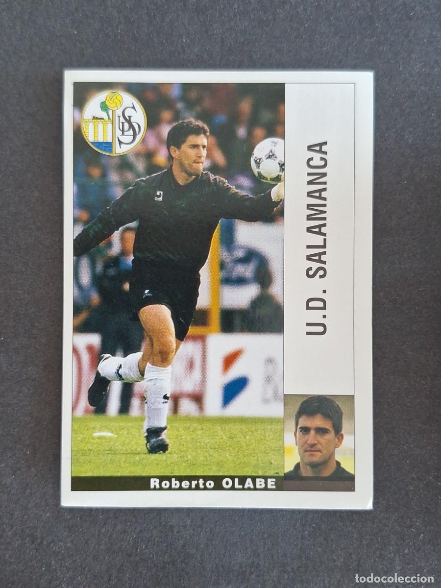 Cromos de f&uacute;tbol: L2 OLABE U. D. SALAMANCA PANINI LIGA 1995 1996 95 96 NUNCA PEGADO SIN PEGAR
