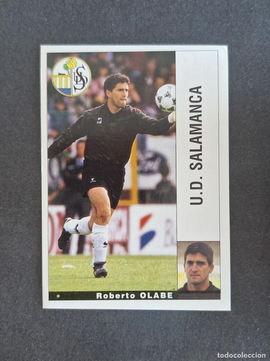 Cromos de f&uacute;tbol: L2 OLABE U. D. SALAMANCA PANINI LIGA 1995 1996 95 96 NUNCA PEGADO SIN PEGAR