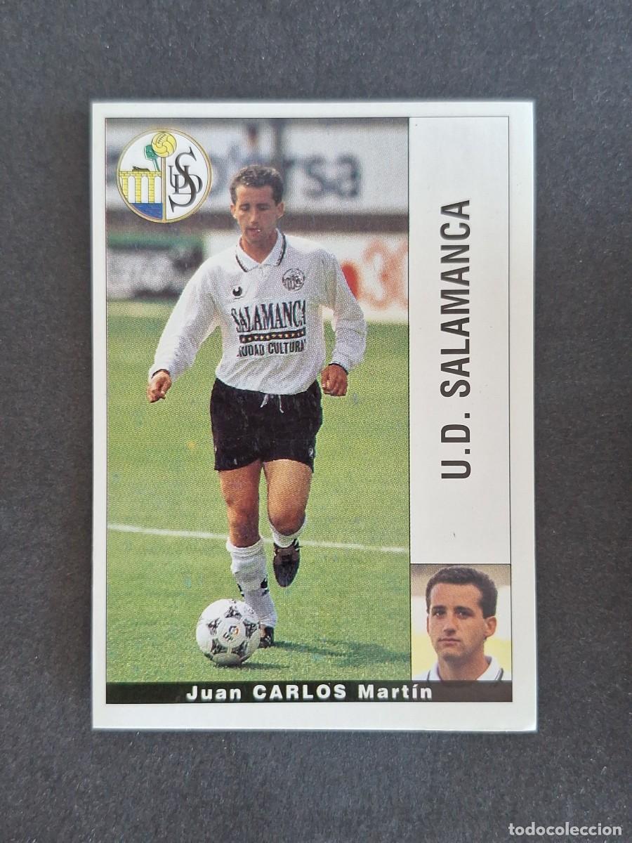 Cromos de f&uacute;tbol: L2 CARLOS U. D. SALAMANCA PANINI LIGA 1995 1996 95 96 NUNCA PEGADO SIN PEGAR