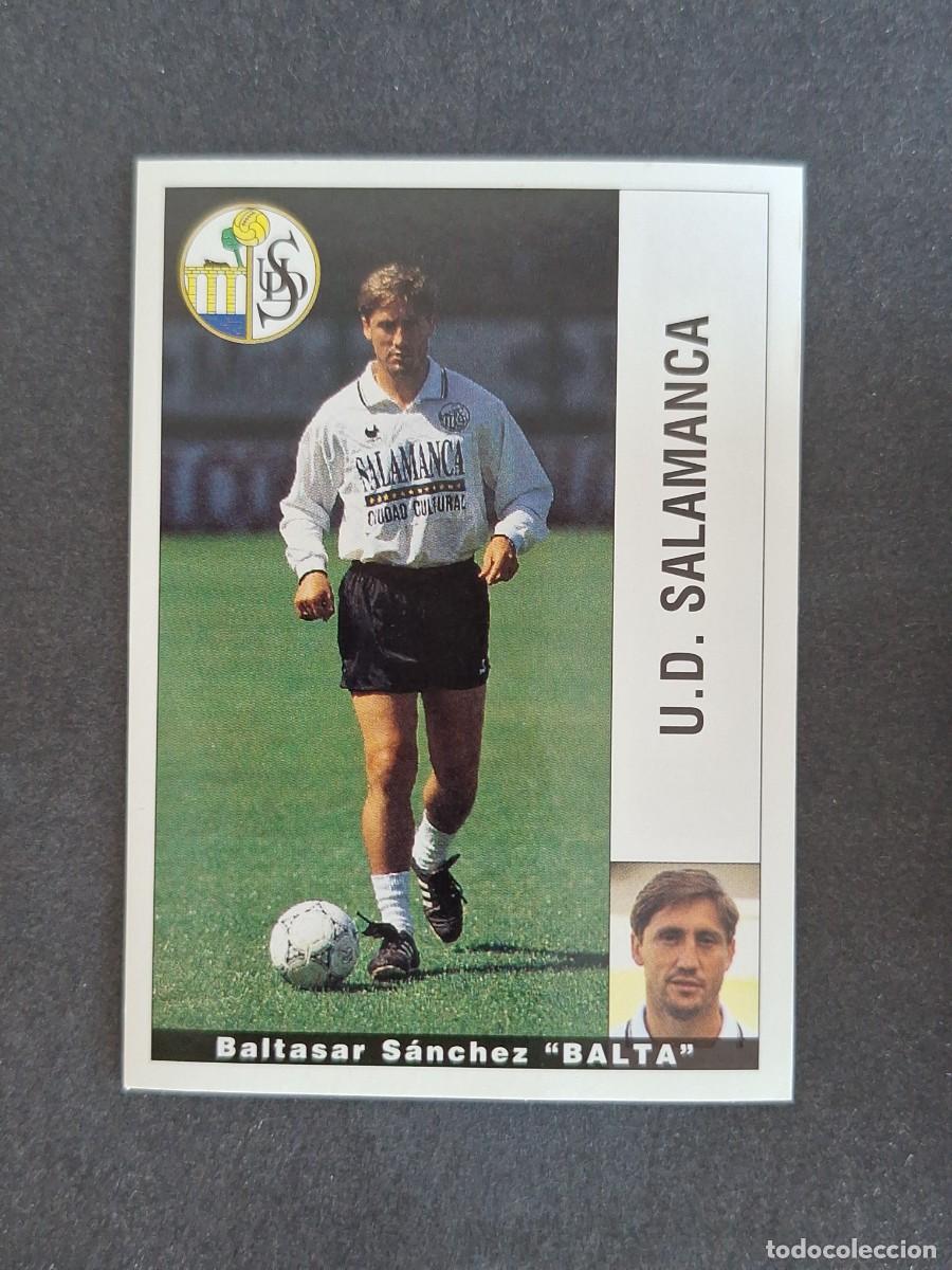 Cromos de f&uacute;tbol: L2 BALTA U. D. SALAMANCA PANINI LIGA 1995 1996 95 96 NUNCA PEGADO SIN PEGAR