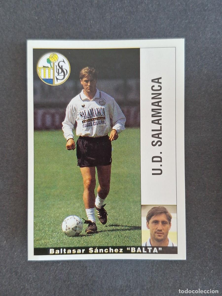 Cartes &agrave; collectionner de Football: L2 BALTA U. D. SALAMANCA PANINI LIGA 1995 1996 95 96 NUNCA PEGADO SIN PEGAR