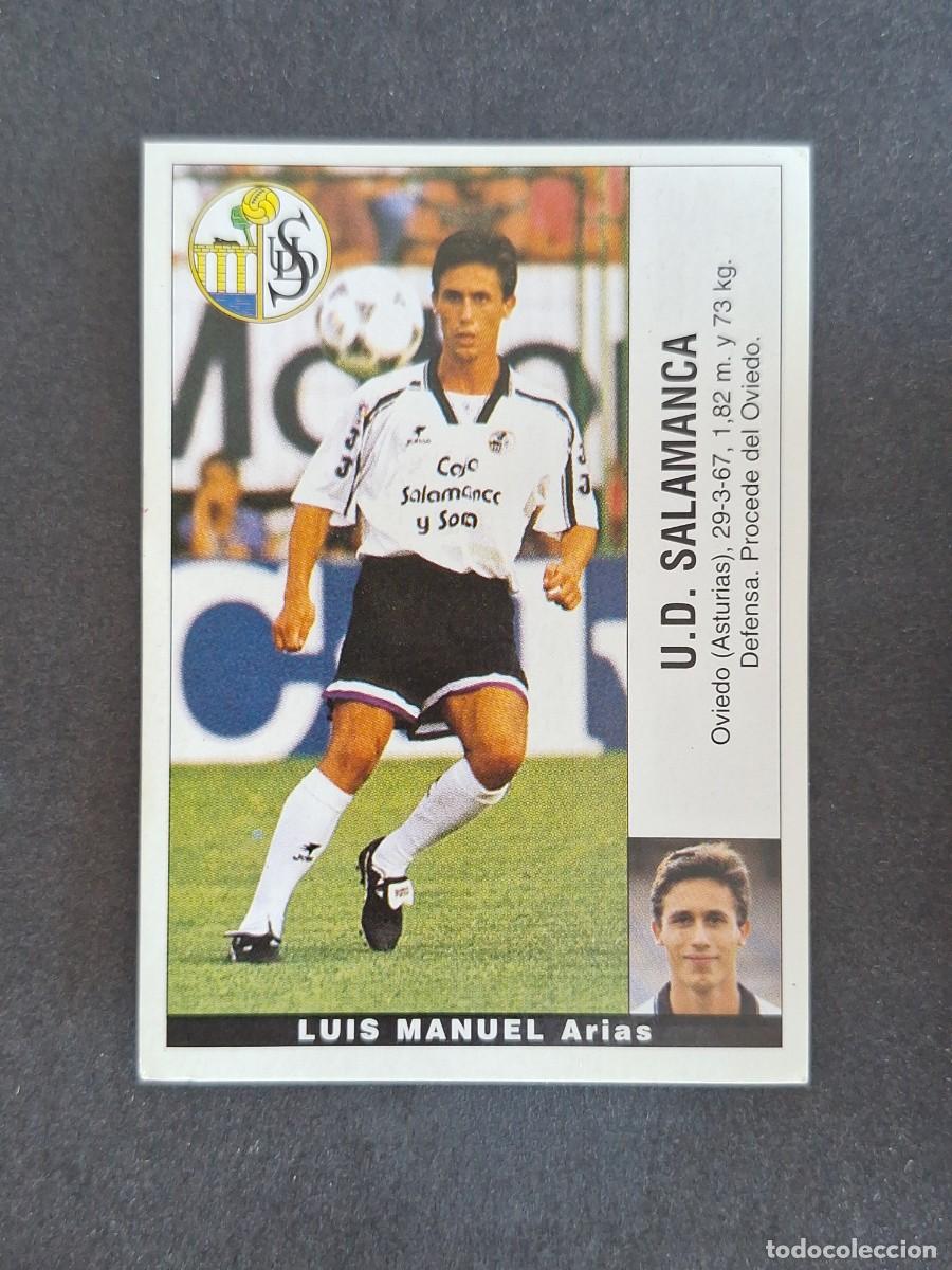 Cartes &agrave; collectionner de Football: L2 LUIS MANUEL U. D. SALAMANCA PANINI LIGA 1995 1996 95 96 NUNCA PEGADO SIN PEGAR